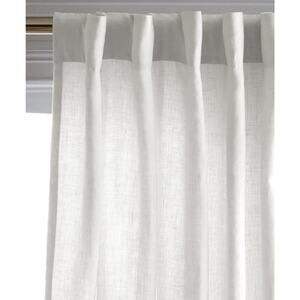 NWOT Quince Is European Linen Shower Curtain Ivory MSRP $52